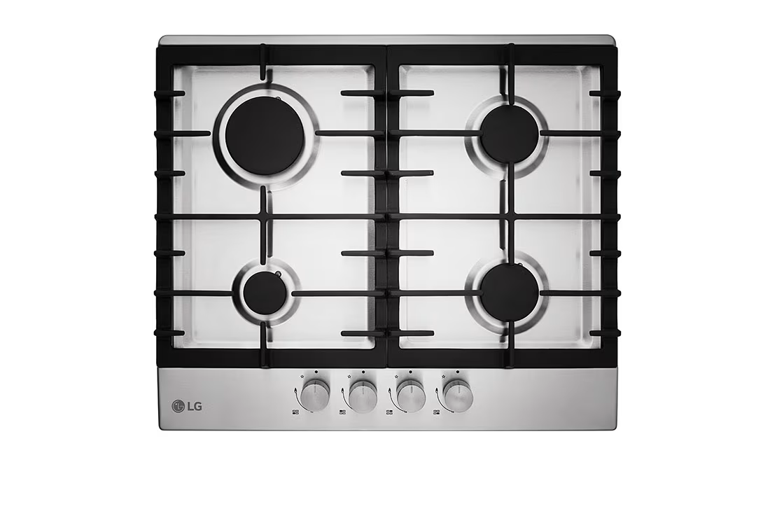 LG 4 BURNER - 60CM BUILT IN GAS STOVE HU641BBG