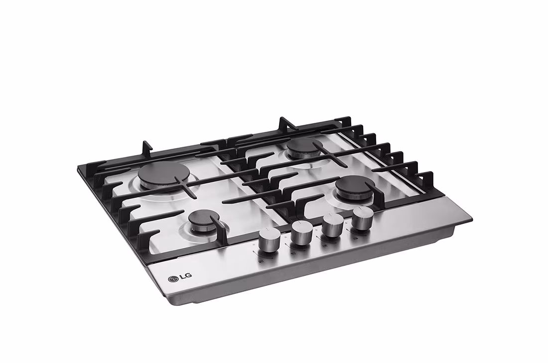 LG 4 BURNER - 60CM BUILT IN GAS STOVE HU641BBG - Image 5
