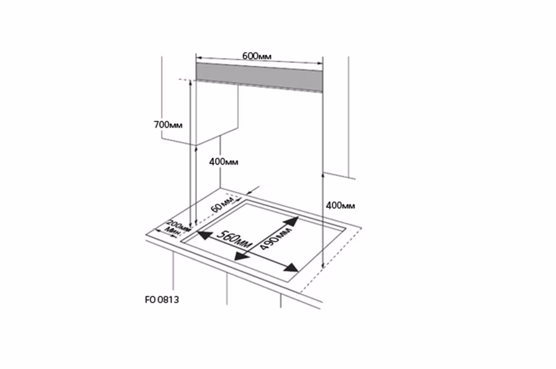 LG 4 BURNER - 60CM BUILT IN GAS STOVE HU641BBG - Image 8