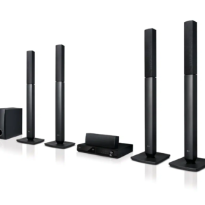 LG 330W HOME THEATER LHD457B - 5.1CH, Home Theater System, Jersey Speakers, Front Firing Subwoofer