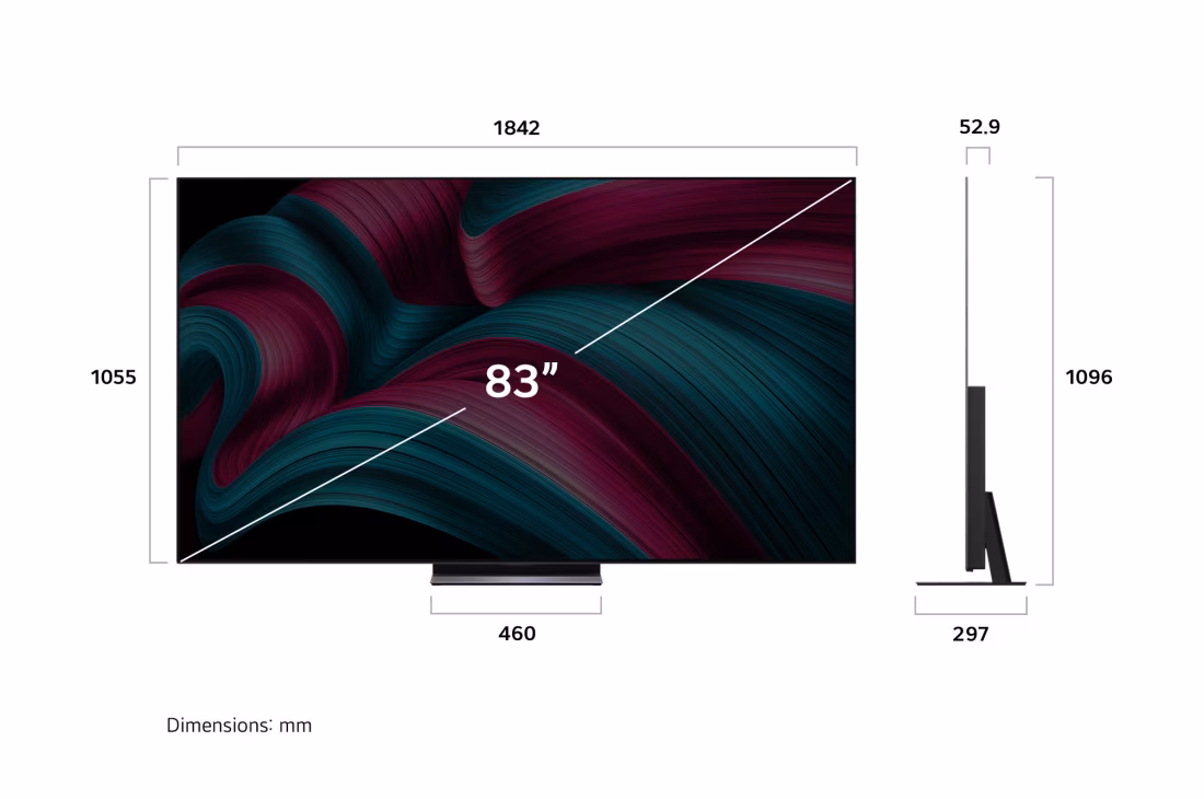 LG 83 OLED 4K OLED83C56LA - Image 4
