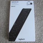 Logitech Keys To Go Ultra Slim Keyboard with Add on iphone Stand