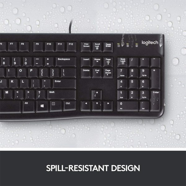 Logitech K120 Wired USB Keyboard - Image 3