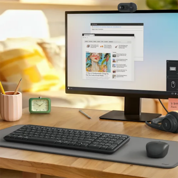 Logitech K250 Compact Wireless Keyboard – Graphite - Image 2