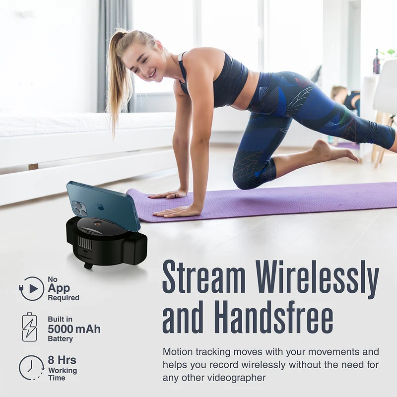 Promate SmartTrack HD Streaming Webcam with 500 mAh Powerbank - Image 4