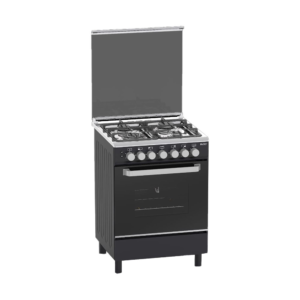 Eldo gas cooker 4 burrner 60X55Cm black oven grill