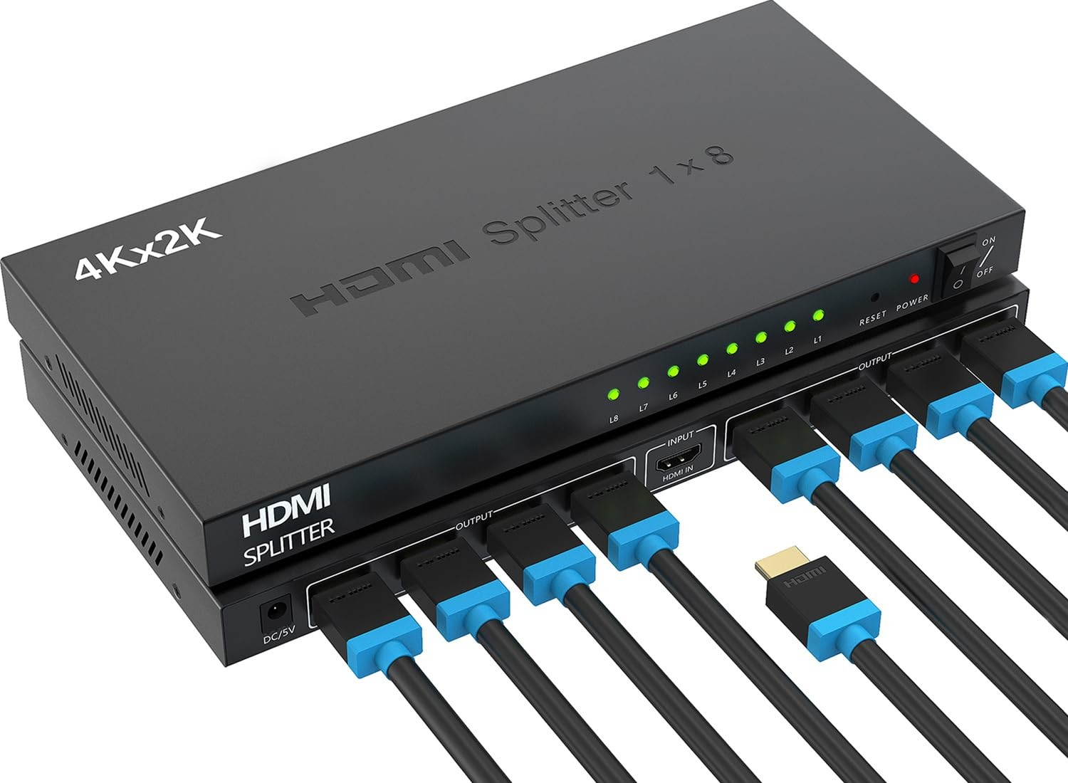 Eldo HDMI spliter 8 ports 4K 30Hz