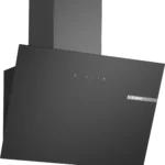 Bosch Serie 2 60cm Wall Mounted Black Glass Chimney Hood (DWK65DK60)