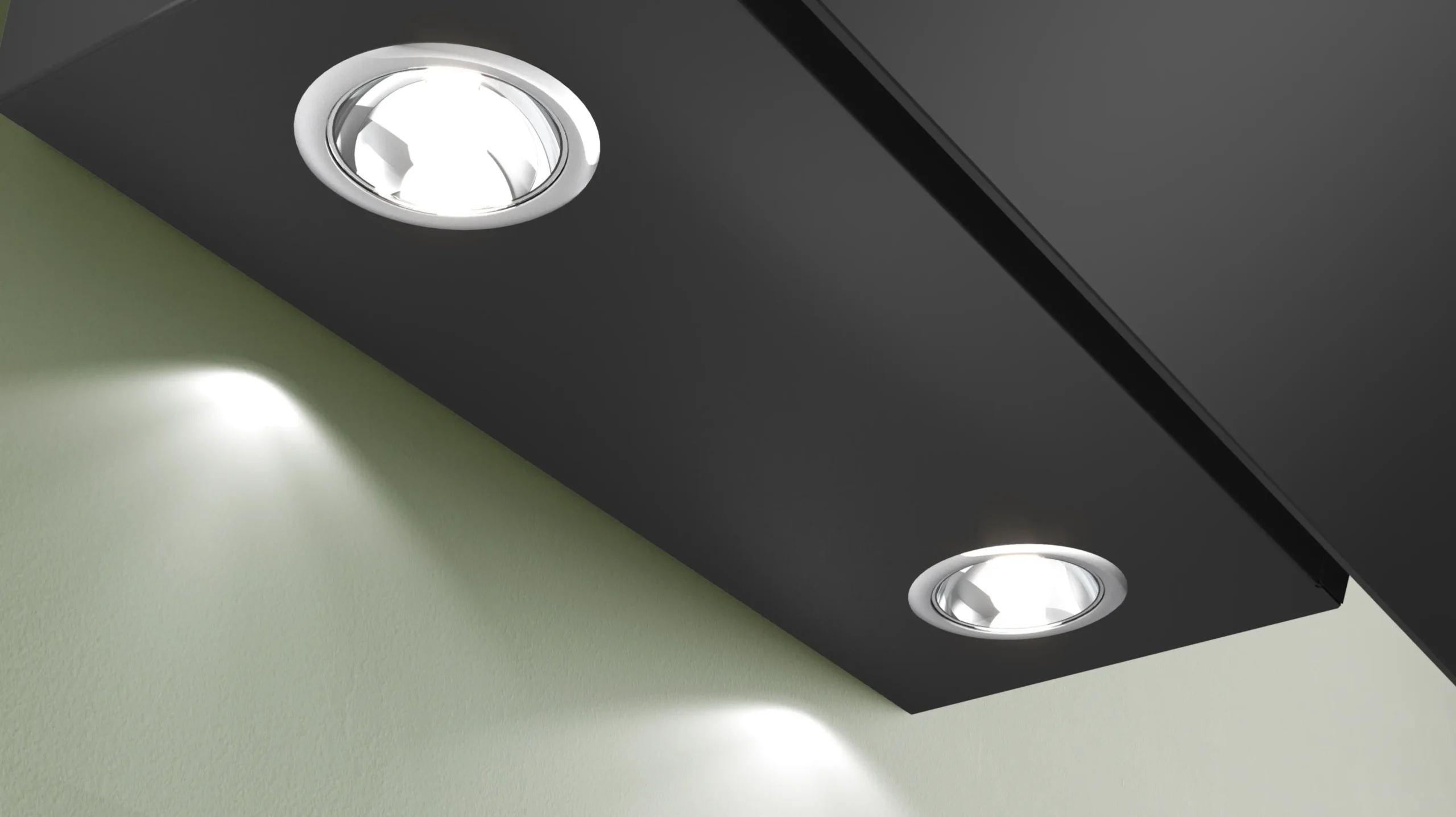 Bosch Serie 2 60cm Wall Mounted Black Glass Chimney Hood (DWK65DK60) - Image 5