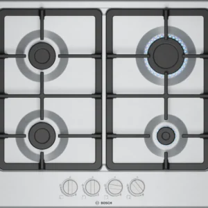 Bosch 60cm Built-In Gas Hob with Front Controls (PGP6B5K90)