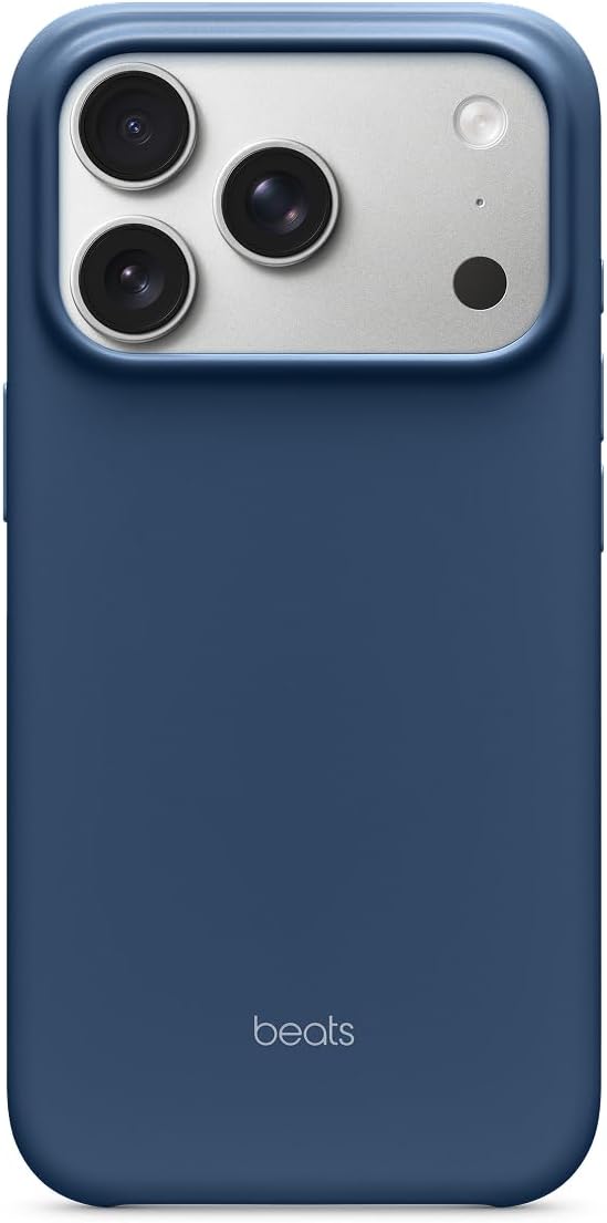 Beats iPhone 18 Pro Max Silicone Case with MagSafe & Camera Control - Ocean Blue - Image 3
