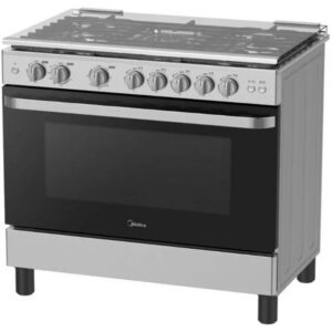 Midea 5-Burner 90x60cm Commercial-Style Gas Range LMG90030