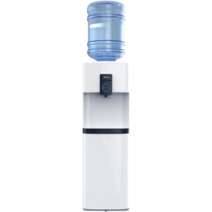 Midea Top Load Water Dispenser with Hot & Cold Taps YL2037S-W (White)
