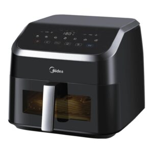 Midea 7L Premium Digital Air Fryer with Viewing Window MF-CY85WK