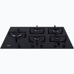 Whirlpool 90cm 5-Burner Gas Hob with Wok Burner (GOA 9523/NB1)